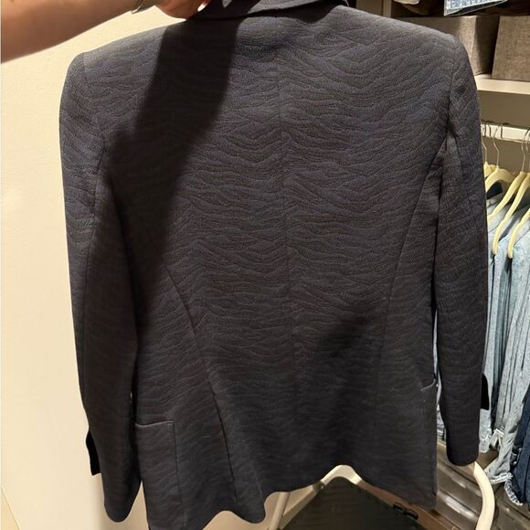 Zadig & Voltaire Tonal Zebra Print Jacket Blazer, 34 - Picture 10 of 11